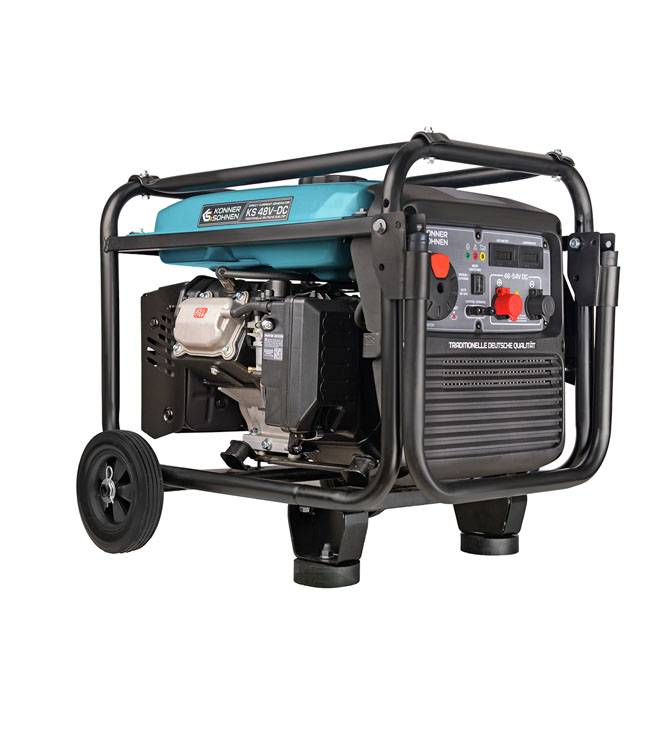 Könner & Söhnen KS 48V-DC Petrol DC Generator / Backup Charger for 50–55 V Battery Systems